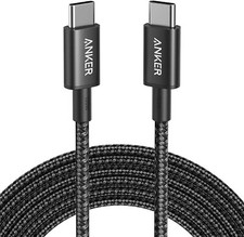 Anker 100W USB C Fast Charging Cable 10ft Long Braided Nylon Cord for MacBook picture