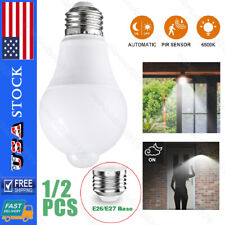LED Motion Sensor Light Bulb 50/70/90/120/150W Equivalent Energy Saving Lamp US picture