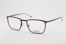 NEW MOREL LIGHTEC 30068L MN 08 BROWN BLACK AUTHENTIC FRAMES EYEGLASSES 52-20 picture