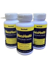 3X Bottles MacuHealth Triple Carotenoid Eye Vitamins 90 Softgels New Sealed picture