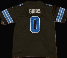 kid's customized Jahmyr Gibbs 0 Detroit Lions Size S-xl Stitched Jersey Nwt picture