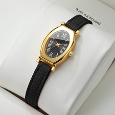 Elegant Oval Roma Dial Women Quartz Watch Fashion Bracelet Strap Ladies picture