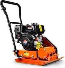 SuperHandy Plate Compactor - 7HP Gas Engine, 4200 lb. Compact Force, 12