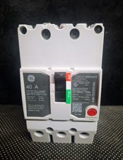 GE TEYL3040B 40 Amp 3 Pole 480V 65k Circuit Breaker SHIPS SAME DAY picture