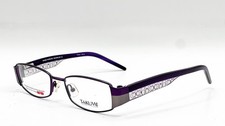 NEW TAKUMI T9795 80 SATIN DARK VIOLET AUTHENTIC EYEGLASSES W/ CLIP 50-17 picture