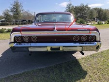 NOS 1964 Chevy Impala Super Sport Rear upper trunk Moulding trim OEM GM 3853110. picture