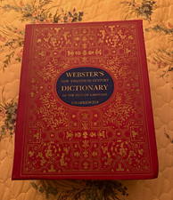 Webster's New Twentieth Century Dictionary of the English Unabridged Hardcover picture