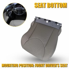 Trim For Toyota 2006-2014 RAV4 Driver Bottom Leather Perforation Seat Cover GRAY picture