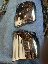 1951-1952 Chevrolet 2 Door Original Gravel Shields,Professionally Polished. picture