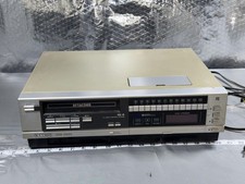 Vintage Sanyo Betacord VCR 4900 Silver Beta Video Cassette Recorder Untested picture