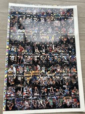 1995-96 Topps Gallery Players Private Issue Uncut Sheet RARE 1/1 RODMAN 90 Cards picture