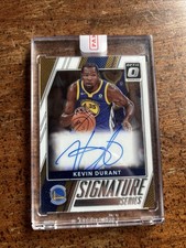 2017-18 Panini Donruss Optic Signature Series Kevin Durant #49 picture
