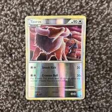 Pokémon TCG HGSS Unleashed Tauros 41/95 Reverse Holo  picture
