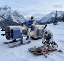 1:12 Scale 6” Gi Joe Classified Cobra Arctic  Hiss Tank Style Sled Snowmobile picture