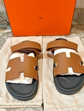 Hermes Size 43EU 2025 Naturel Calfskin Men's Chypre Sandals US Size 10 picture