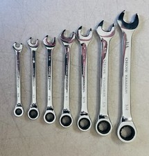 Ratcheting Wrench 7 pc Set SAE picture