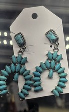 Navajo Torquoise Earrings - Native American picture