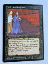 Legends Underworld Dreams ~ Vintage MTG/Magic ~ LP Condition See Pictures picture