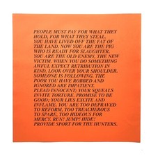 Jenny Holzer Inflammatory Essay Offset Lithograph Print 17