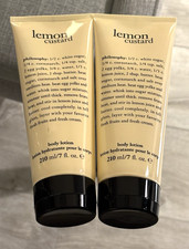 (2) Philosophy Lemon Custard Body Lotion 7 oz Each - New Sealed picture