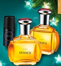 SENSUS COLONIA AVON CABALLERO SET 3 piezas 2 lociones de 100ml 1 ROLL ON 50 ML picture