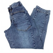 Ruti Light Wash Elastic Waist Balloon Leg Jeans | Women’s 2 Regular picture