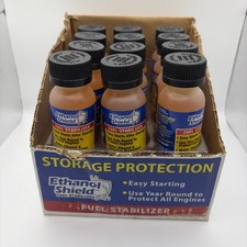 12 Pack Ethanol Shield 2 Oz Fuel Stabilizer 2 & 4 Cycle Engine Power Equipment picture
