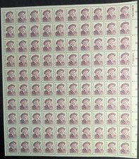 1988 USA 15c Buffalo Bill Cody Sheet -Scott 2177 -MNH, OG -No Sig Flaws picture