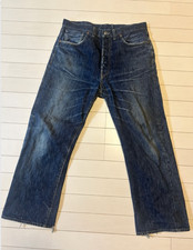Levi's S501XX 1944 WWII Model Straight Denim Jeans Dark USA picture