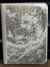 Gyarados and Magikarp Laser Engraved Zipper 9 Slot 360 Card Binder Pokemon picture
