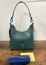 Dooney And Bourke Bryce Hobo Shoulder Bag NWT In Ivy Green Wexford Leather picture