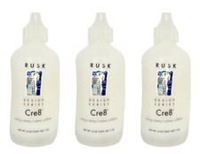 3 Rusk Design Series CRE8 STYLING CREME 4 oz Each COMBINE & SAVE $$ picture