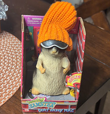 Vintage 2001 Gemmy Dancing Hamster Phat Daddy Mac Animated Toy In Box picture