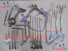 Dilation and Curettage (D&C) Set Gynecology Surgical Instruments picture