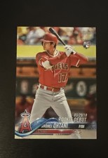 2018 Topps Update Series - Rookie Debut Shohei Ohtani #US285 (RC) picture