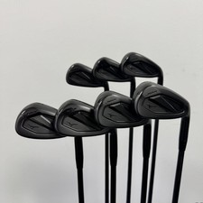 Mizuno JPX 925 Hot Metal Black Iron Set 5-PW, GW Steel Stiff Right Hand - Mint picture