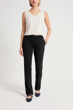 Pure Jill J. Jill Womens $74 Affinity Slim Leg Pull On Knit Pants Black size L picture