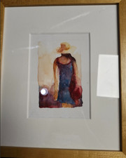 Rosie Coleman Original Watercolor Impressionist Painting 