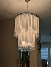 Designer Tyrell Chandelier $4500 MSRP Murano Style Hudson Valley Lighting FreeSh picture