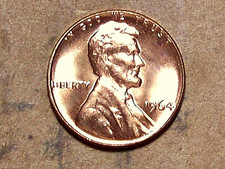 1964   P    UNC   Lincoln Memorial Cent                             90915200-05- picture