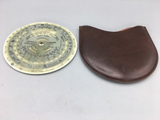 Jeppesen Computer Aviation w/ Pouch Pilot Vintage Model CR-2 1955 Ray Lahr picture