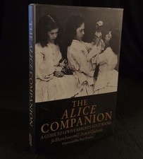 THE ALICE COMPANION: A GUIDE TO LEWIS CARROLL'S ALICE By Jo Elwyn Jones 1998 HC picture