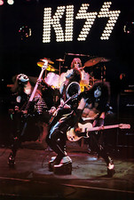 Kiss 1975 Photo Poster Alive Rare Photography picture