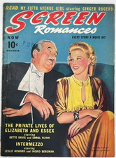 Screen Romances November Ginger Rogers Fifth Avenue Girl Film Magazine picture