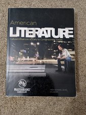 American Literature; Student - James P Stobaugh, MasterBooks Curriculum picture
