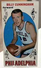 Billy Cunningham Rookie 1969-70 Topps #40 Philadelphia 76ers picture