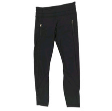 Lululemon Invigorate High Rise 25” Tight Womens Size 4 Black Zip Pocket Gym Yoga picture