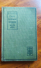 Antique German School Stories German  Beginner Study Guide 1903 picture