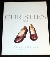 Christie's Auction NYC 2000 Catalog WIZARD OF OZ Ruby Slippers Judy Garland MGM picture