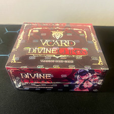 VCard TCG Divine Chaos 1st Edition Factory Sealed Booster Box picture